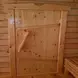 Дверь 40*800*1600 хвоя банная коробка на клиньях
