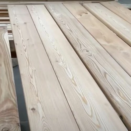 Доска террасная лиственница гладкая 34*120*4000, сорт SF (0,48м2)